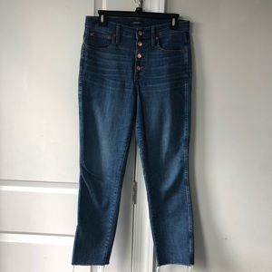 J. Crew Cropped Vintage Straight Eco-Jean